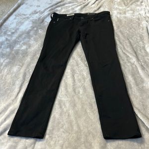 Ag adriano goldschmied black leggings